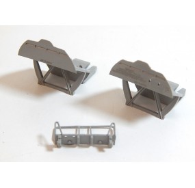 16601 JOUEF DETAIL POUR WAGON TREMIE JOUEF HO