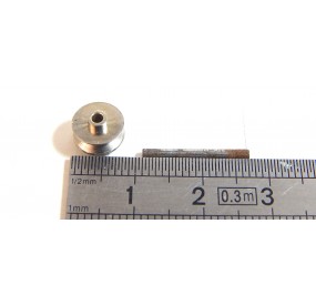R 16605 JOUEF UNE POULIE FOLLE EN METAL DE GRUE COCKERILL HO