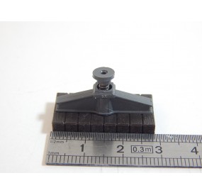 R 16606 JOUEF SUPPORT DE PIED DE GRUE COCKERILL JOUEF 85 TONNES GRIS FONCER HO
