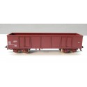 JOUEF WAGON TOMBEREAU MARRON A BOGIES A BORD HAUT SANS BOITE HO