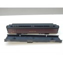 ref 16668 JOUEF CAISSE ET CHASSIS DE FOURGON POSTALE HO