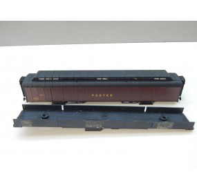 ref 16668 JOUEF CAISSE ET CHASSIS DE FOURGON POSTALE HO
