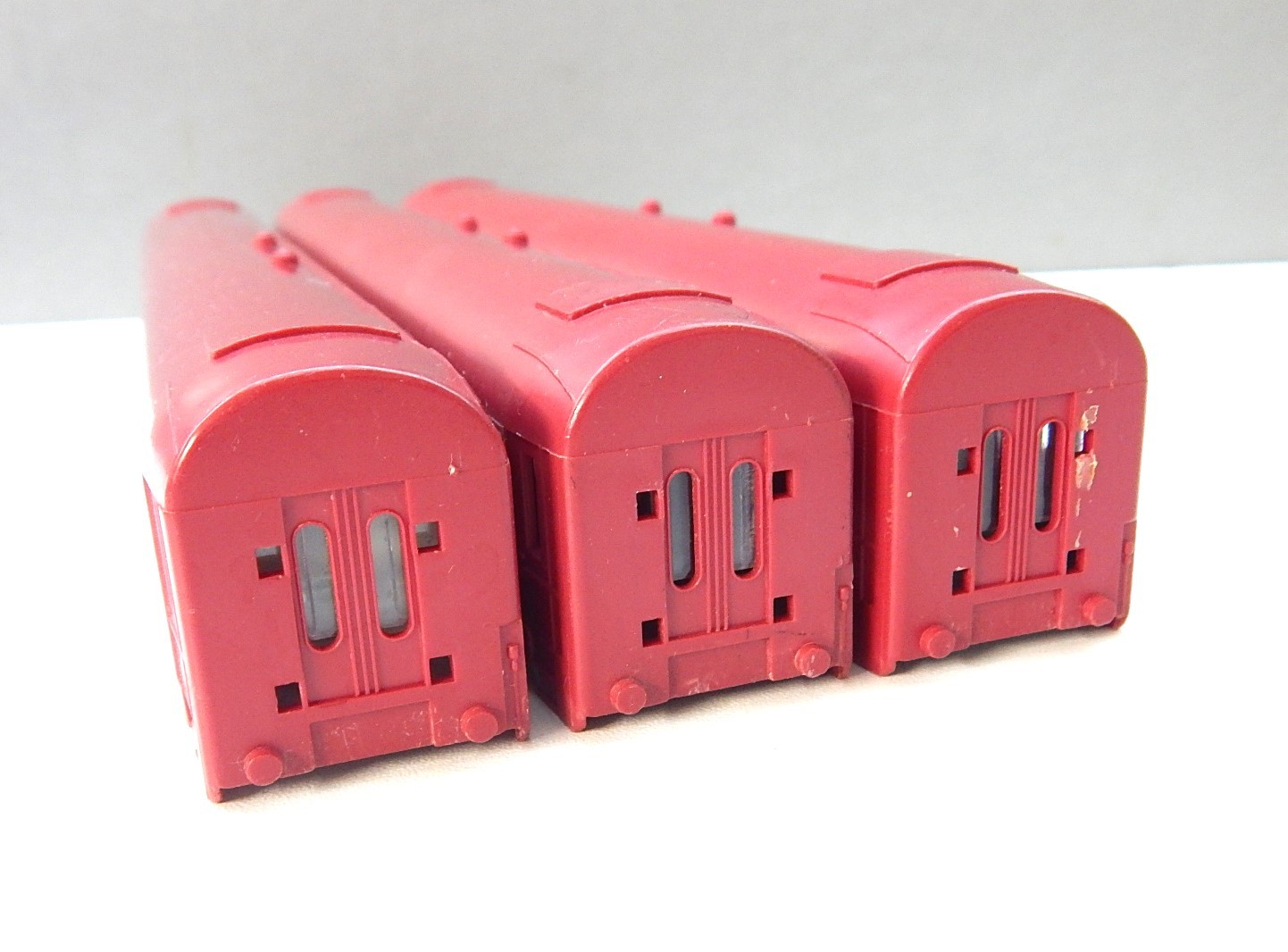 Lot De 3 Rails Virages Jouef N°323 Pour Circuit De Voitures Miniature - Occasion Bon état