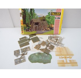 FALLER B 294 MAQUETTE CABANE EN BOIS EN BOITE A MONTE HO