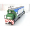 REF 3150 FRATESCHI LOCOMOTIVE METROPOLITANO MF 705 HO EN BOITE