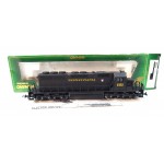 MEHANO LOCOMOTIVE SD 40 PENNSYLVANIA 6100 NOIR EN BOITE REF T019 / 29777 HO