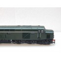 REF 8913 LOCOMOTIVE DISESEL BR CLASSE 40 VERTE SANS BOITE HO