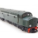 REF 8913 LOCOMOTIVE DISESEL BR CLASSE 40 VERTE SANS BOITE HO