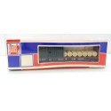 REF 6753 JOUEF WAGON DEMI BACHER A BOGIES HO NEUF EN BOITE BBR SOUS BLISTER