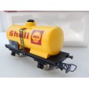 Ref 6307 JOUEF WAGON CITERNE JAUNE SHELL ETAT NEUF BOITE ROUGE HO