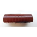 Réf 6240 - JOUEF WAGONS COUVERT UIC MARRON A ESSIEUX HO EN BOITE ROUGE