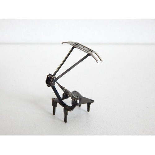 Réf 5675- PANTOGRAPHE UNIJAMBISTE EN METAL NOIR DOUBLE ARCHET JOUEF HO