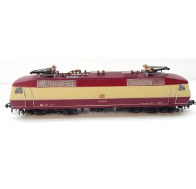 LIMA LOCOMOTIVE DB 120 003 - 9 BEIGE ET ROUGE HO SANS BOITE