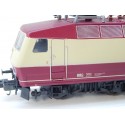 LIMA LOCOMOTIVE DB 120 003 - 9 BEIGE ET ROUGE HO SANS BOITE