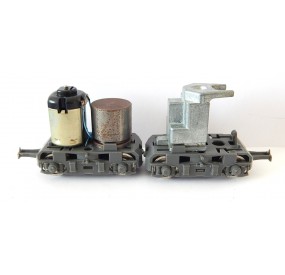 Réf 16759 TROBY JOUEF JEUX DE BOGIE CAPTEUR MOTEUR PORTEUR LOCOMOTIVE HO