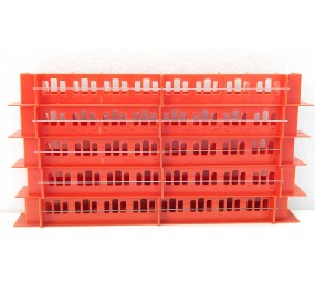 A007 LOT DE 5 AMENAGEMENTS ROUGE AVEC RAMBARDE DE VOITURE VOYAGEUR JOUEF HO