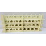 A 006 LOT DE 4 AMENAGEMENTS JAUNE INTERIEUR DE VOITURE VOYAGEUR JOUEF HO