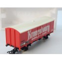 REF 6260 JOUEF WAGON COUVERT A ESSIEUX KRONENBOURG EN BOITE ROUGE HO