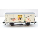 ROCO WAGON COUVERT A ESSIEUX PUBLICIATAIRE HO
