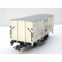 ROCO WAGON COUVERT A ESSIEUX PUBLICIATAIRE HO