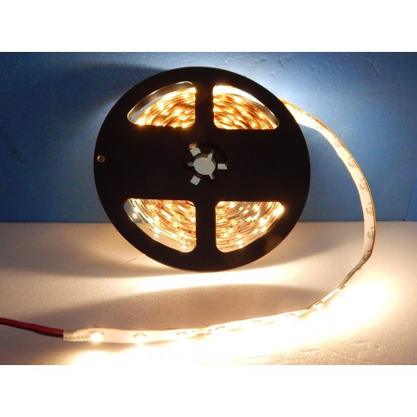 1 bobine ruban de 5m leds blanc chaud pour maquette Jouef - HO - O