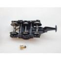 Réf 16059 - LOT DE DEUX BOGIES ROUES BRUNIES LOCOMOTIVE CC 72001 CC 6505 HO