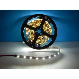 1 bobine de 5m ruban leds blanc froid 300 leds 3528 maquette - HO - O