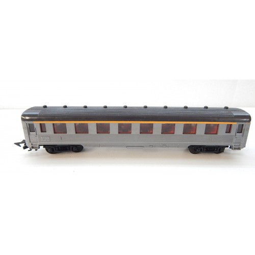ref 16787 JOUEF VOITURE INOX TOIT NOIR ATTELAGES A GRIFFES HO SANS BOITE