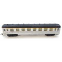 Réf 16788 JOUEF VOITURE INOX TOIT NOIR A8 myfi 1 CL SNCF HO SANS BOITE