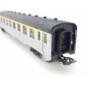 Réf 16788 JOUEF VOITURE INOX TOIT NOIR A8 myfi 1 CL SNCF HO SANS BOITE
