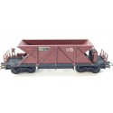 JOUEF UN WAGONS TREMIE VB MARRON A BOGIES HO SANS BOITE