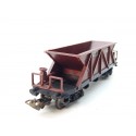 JOUEF UN WAGONS TREMIE VB MARRON A BOGIES HO SANS BOITE