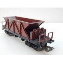 JOUEF UN WAGONS TREMIE VB MARRON A BOGIES HO SANS BOITE