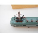 VB RARE LOCOMOTIVE BB9001 SUPERBE ETAT 2 RAILS CONTINUE HO EN BOITE