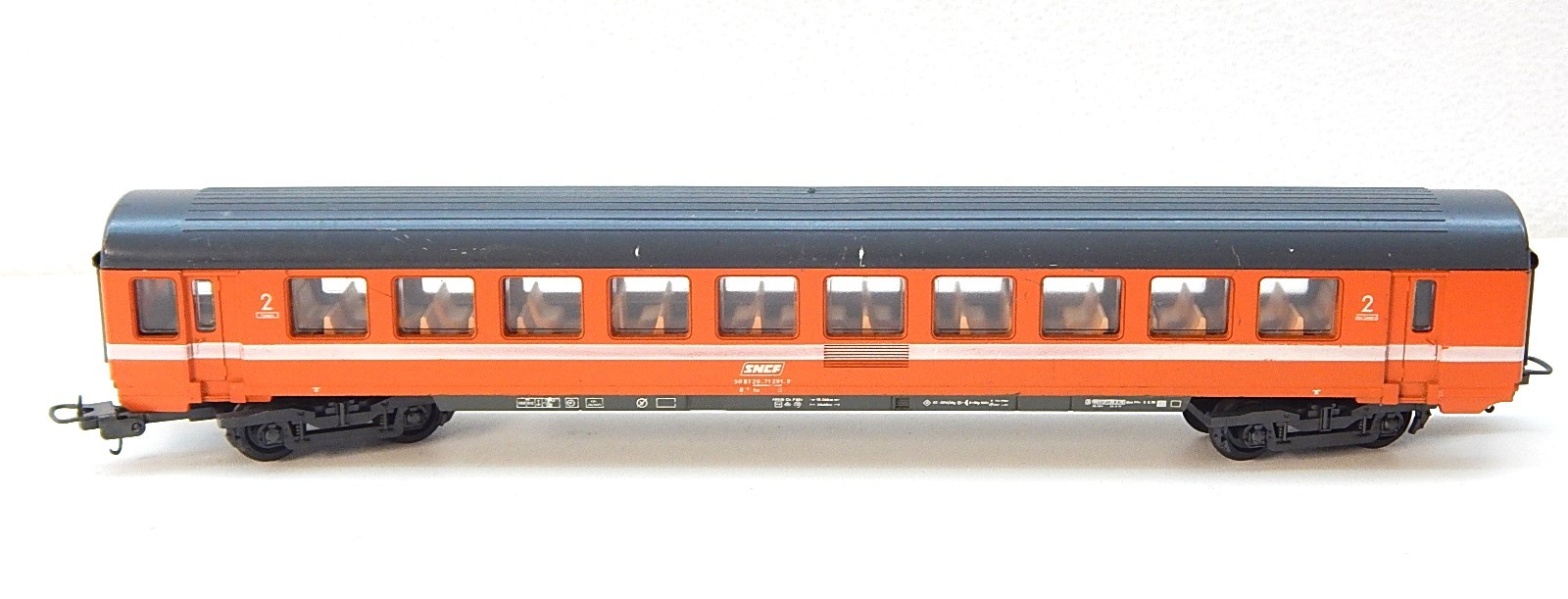 LIMA véro 309345, voiture grandes lignes mixte 2 Cl./fourgon EUROFIMA LIMA véro 309345, voiture grandes lignes mixte 2 Cl./fourgon EUROFIMA