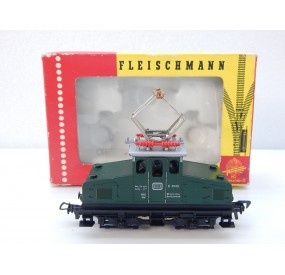 1302 FLEISCHMANN LOCOMOTIVE TYPE BOITE A SEL DB VERTE 69-002- EN BOITE HO