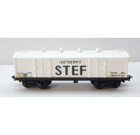 JOUEF WAGON STEF FRIGORIFIQUE A BOGIES BON ETAT HO SANS BOITE N°2