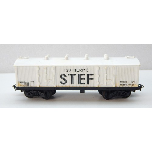 JOUEF WAGON STEF FRIGORIFIQUE A BOGIES BON ETAT HO SANS BOITE N°2