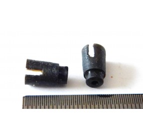2 EMBOUT DE CARDANT POUR AXE 1,8 MM SPECIAL MOTEUR JOUEF HO 