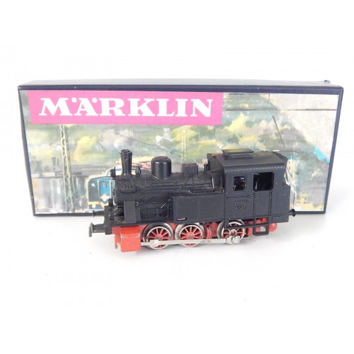 MARKLIN LOCOMOTIVE VAPEUR 030 - 3029 EN BOITE BLEU NON D ORIGINE HO 3 RAILS