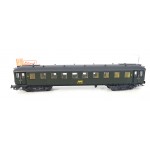 LILIPUT VOITURE ANCIENNE 2 CL SNCF A BOGIES HO EN BOITE CRISTAL REF 286