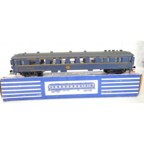 UNE VOITURE RESTAURANT CIWL MARQUE HORNBY- HO EN BOITE REF 7390