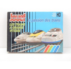 RARE JOUEF CHAMPAGNOLES TVG EUROSTAR COFFRET MODELISTE HO REF 748300