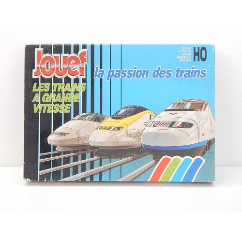 RARE JOUEF CHAMPAGNOLES TVG EUROSTAR COFFRET MODELISTE HO REF 748300