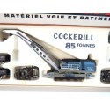 JOUEF COFFRET GRUE COCKERILL EN SUPERBE ETAT REF 663 HO BOITE ROUGE