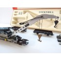 JOUEF COFFRET GRUE COCKERILL EN SUPERBE ETAT REF 663 HO BOITE ROUGE