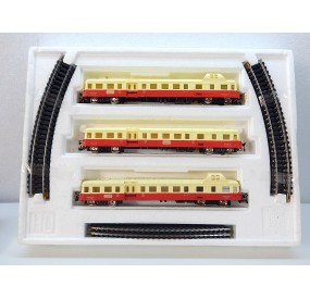 REF 7600 JOUEF AUTORAIL PICASSO COFFRET 3 ELEMENTS ETAT NEUF HO