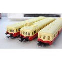 REF 7600 JOUEF AUTORAIL PICASSO COFFRET 3 ELEMENTS ETAT NEUF HO