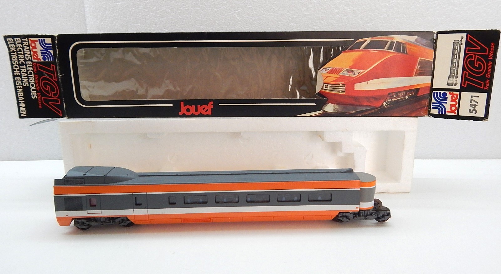 Voiture intermédiaire TGV Sud Est voiture bar - HJ4117 - Jouef