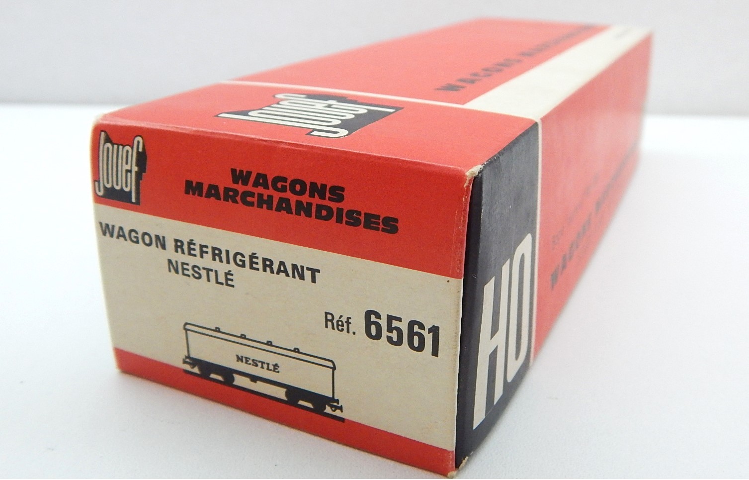 Wagon Couvert à Bogies JOUEF 653100 - Époque 4 - HO - Neuf Sous Blister